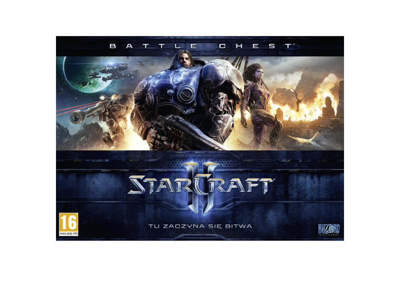 PC STARCRAFT 2 BATTLECHEST (WoL+HoS+LotV)